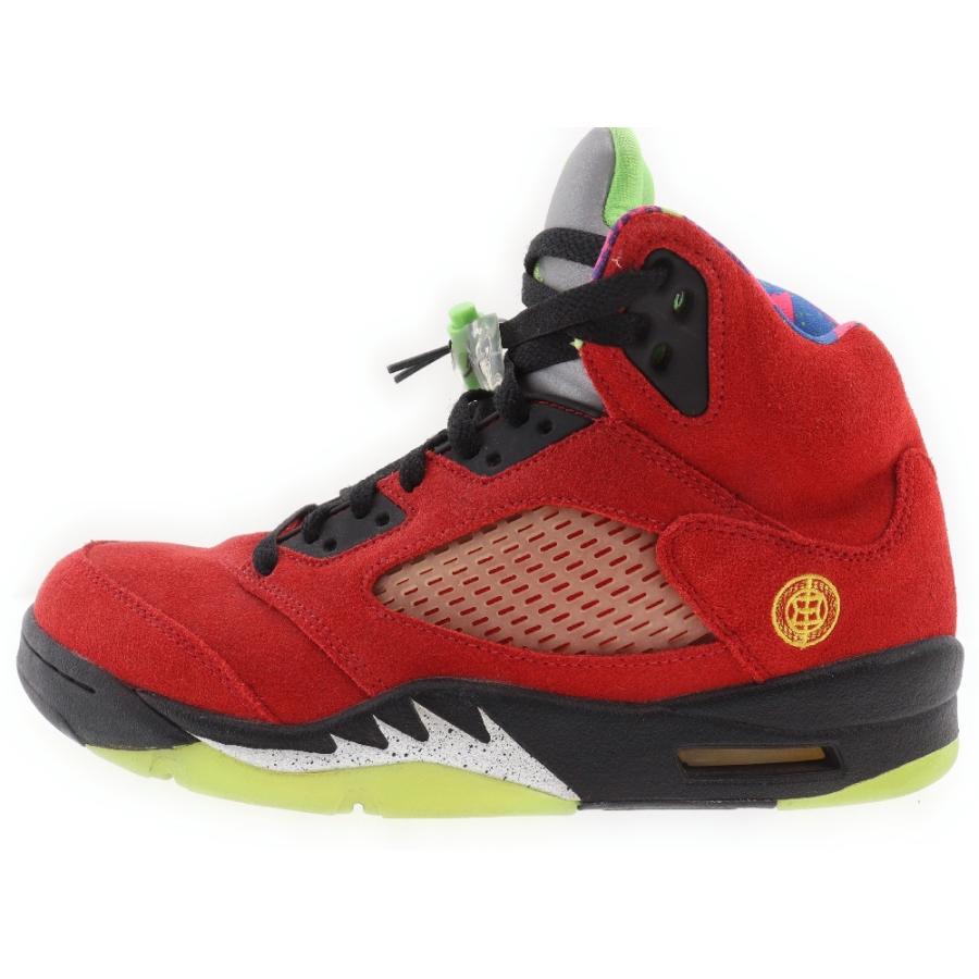 ナイキ エアジョーダン5 レトロ ハイカットスニーカー ワットザ レッド