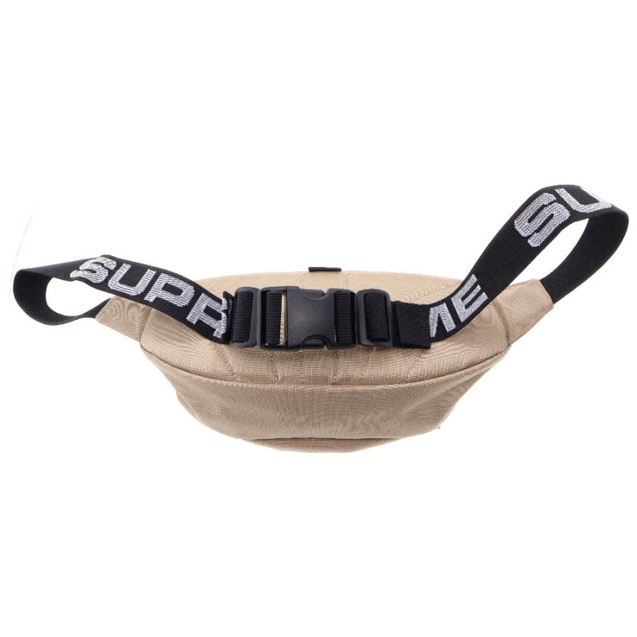 Supreme 2018ss ボディバッグ ベージュ Supreme SUPREME シュプリーム 18SS Waist Bag ロゴ ウエスト