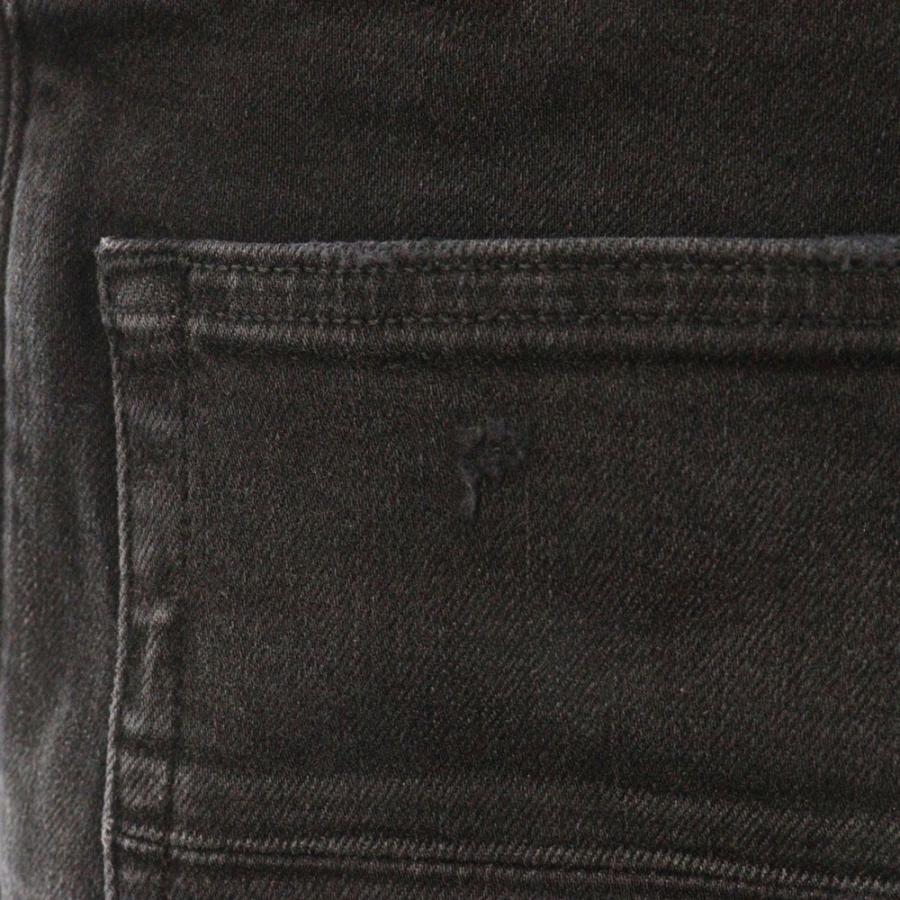 AMIRI　ブラックストレッチデニム AMIRI アミリ サイドジップ ストレッチデニムパンツ ブラック