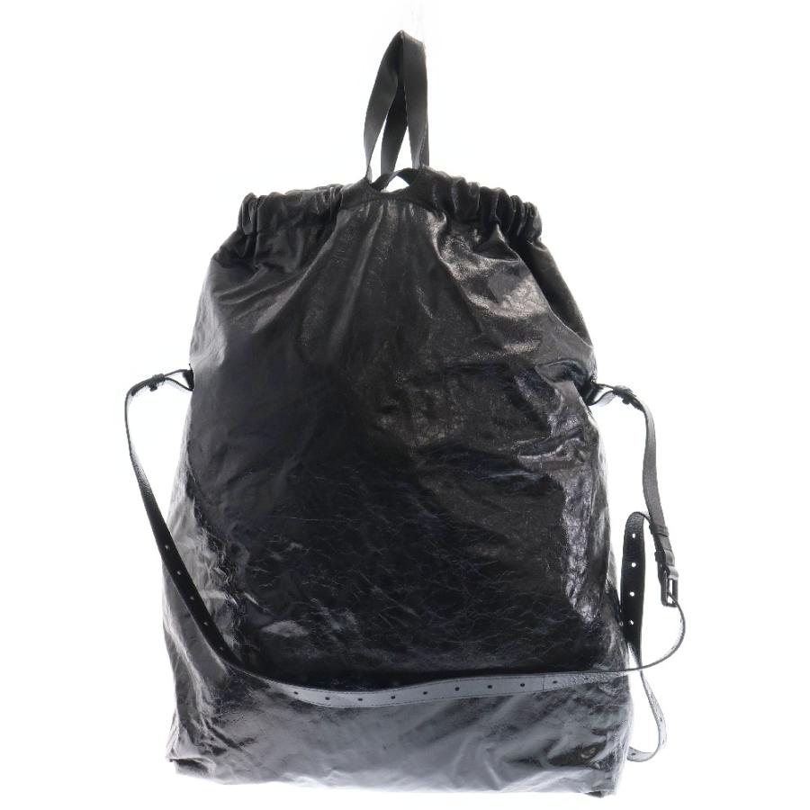 BALENCIAGA（バレンシアガ） 24SS TRASH BAG トラッシュバッグ レザー
