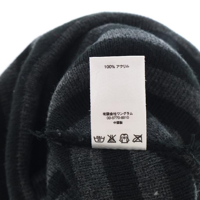 帽子 SUPREME 16AW VERTICALLOGO STRIPEDBEANIE Supreme（シュプリーム） 16AW VERTICAL LOGO STRIPED BEANIE