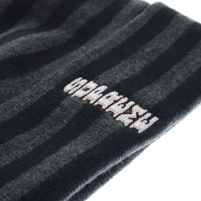 帽子 SUPREME 16AW VERTICALLOGO STRIPEDBEANIE Supreme（シュプリーム） 16AW VERTICAL LOGO STRIPED BEANIE