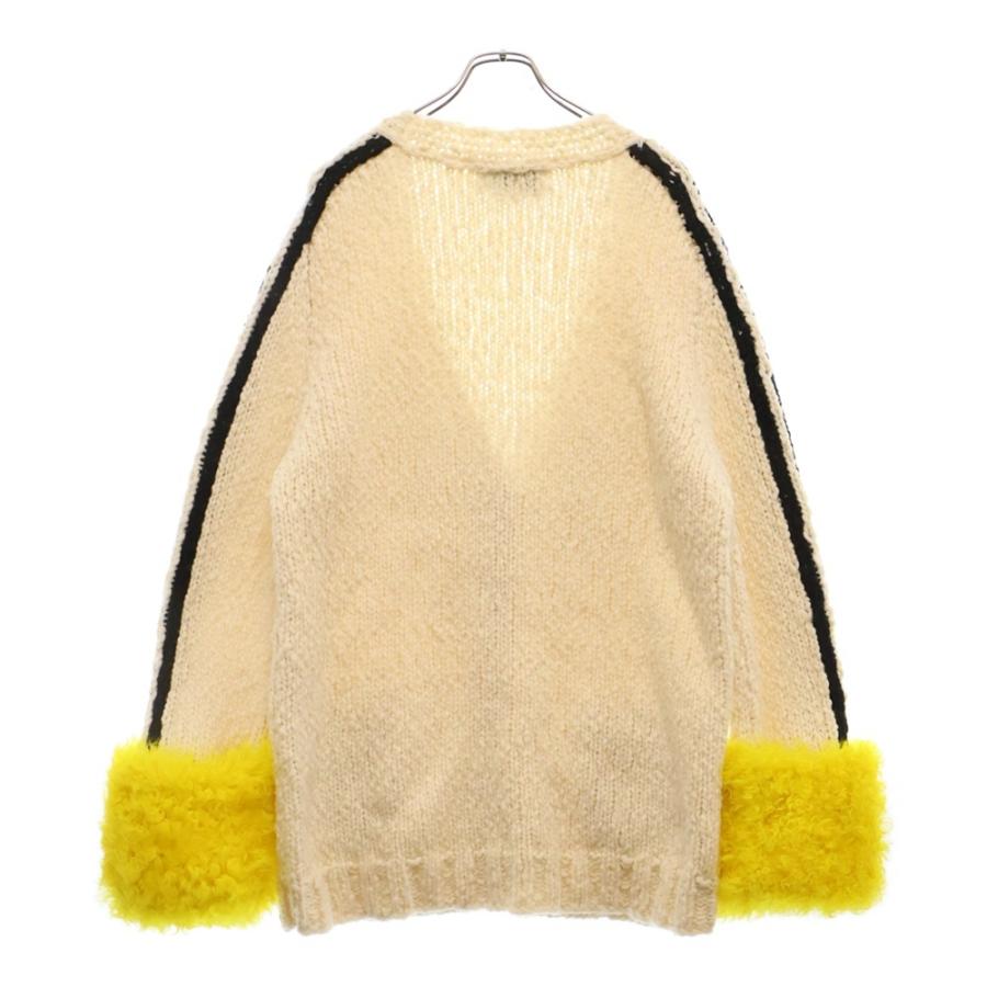 GUCCI グッチ ×adidas Cardigan アディダス ウールカーディガン アイボリー レディース 713001 XKCQH GUCCI（グッチ） ×adidas Cardigan アディダス ウールカーディガン
