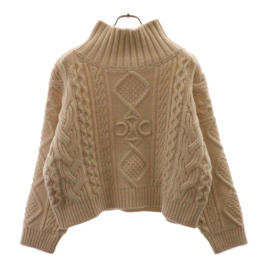 CELINE（セリーヌ） PULL COL MONTANT TRIOMPHE モックネック アラン