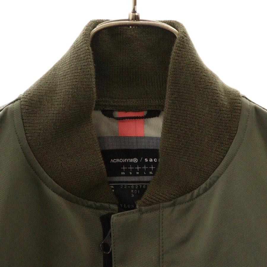 sacai（サカイ） 22SS×ACRONYM MA-1 ドッキング ボンバージャケット 
