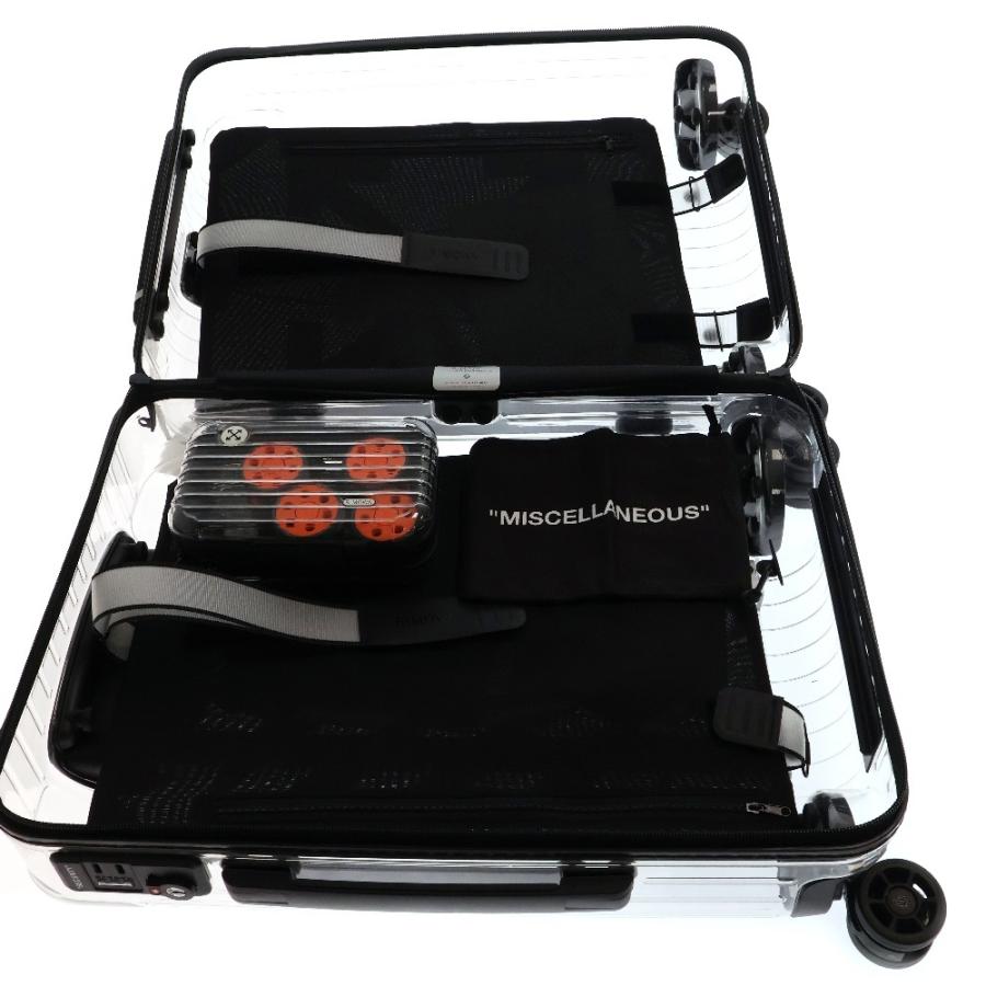 OFF-WHITE オフホワイト x RIMOWA xリモワ See Through シースルー 36L