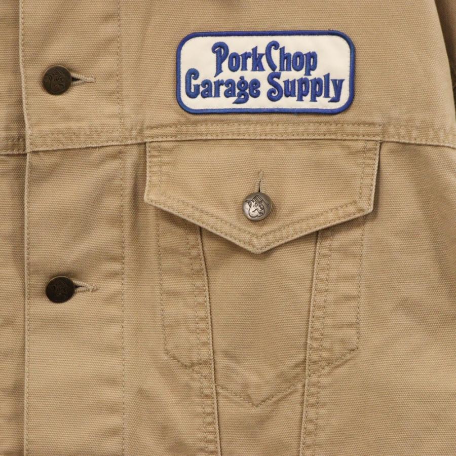 PORKCHOP ポークチョップ HEAVY OX TRUCKER JKT ヘビー 裏地チェック
