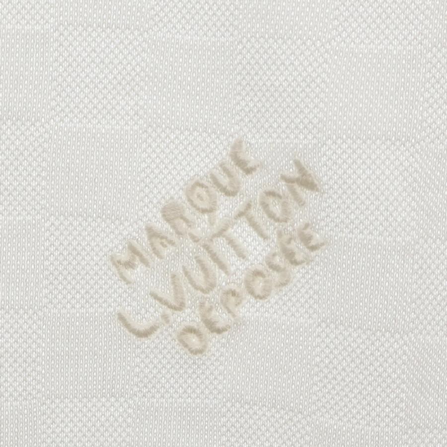 LOUIS VUITTON ルイヴィトン 24AW ダミエ柄 ロゴ刺繍 半袖T LOUIS VUITTON ルイヴィトン 24AW ダミエ柄 ロゴ刺繍 半袖T