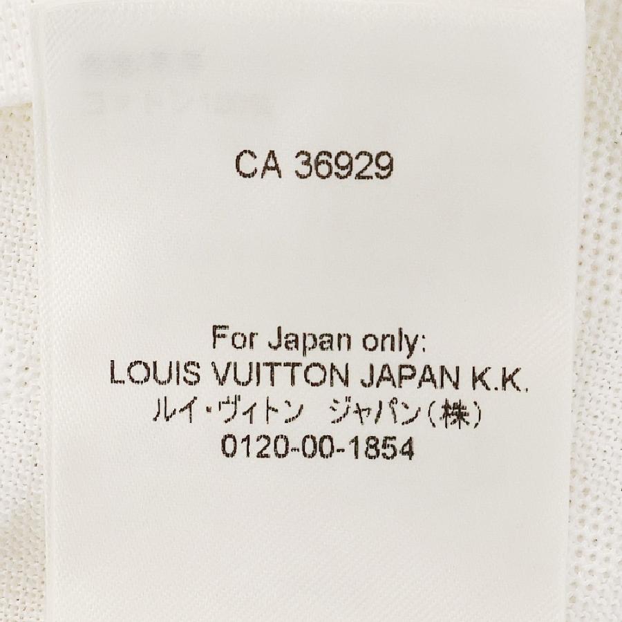 LOUIS VUITTON ルイヴィトン 24AW ダミエ柄 ロゴ刺繍 半袖T LOUIS VUITTON ルイヴィトン 24AW ダミエ柄 ロゴ刺繍 半袖T