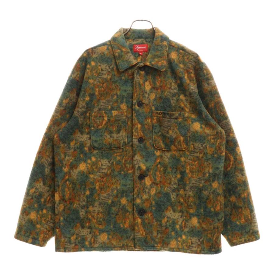 Supreme SUPREME シュプリーム 21AW Paisley Fleece Shirt ペイズリー 