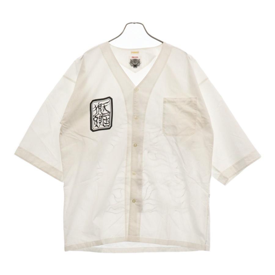 WACKO MARIA（ワコマリア） 22SS ×WOLF'S HEAD DABO SHIRT ウルフズ