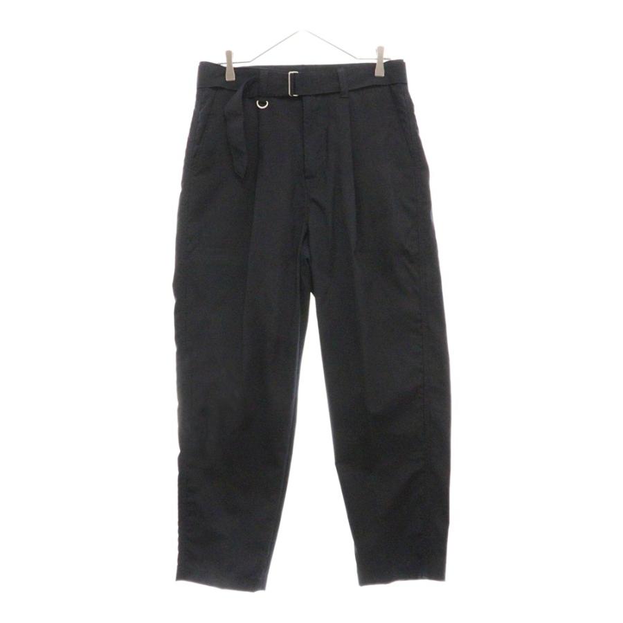 SOPHNET.（ソフネット） 22SS WIDE BELTED BAGGY TUCK TAPERED PANTS