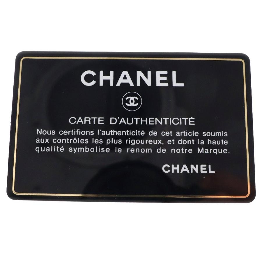 CHANEL（シャネル） ココマーク ロゴ キャビアスキン レザー ラウンド