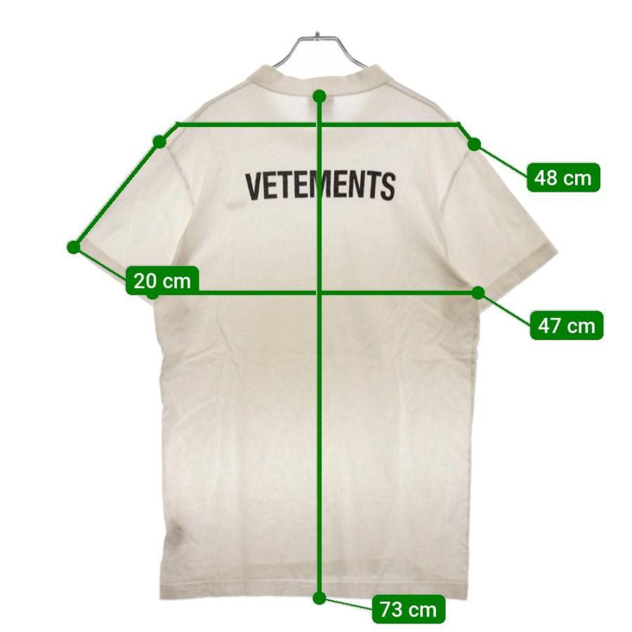 VETEMENTS ヴェトモン 18SS STAFF LOGO TEE スタッフロゴプリント 