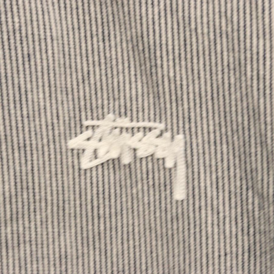 STUSSY（ステューシー） STAND FIRM ヒッコリー ストライプ 刺繍
