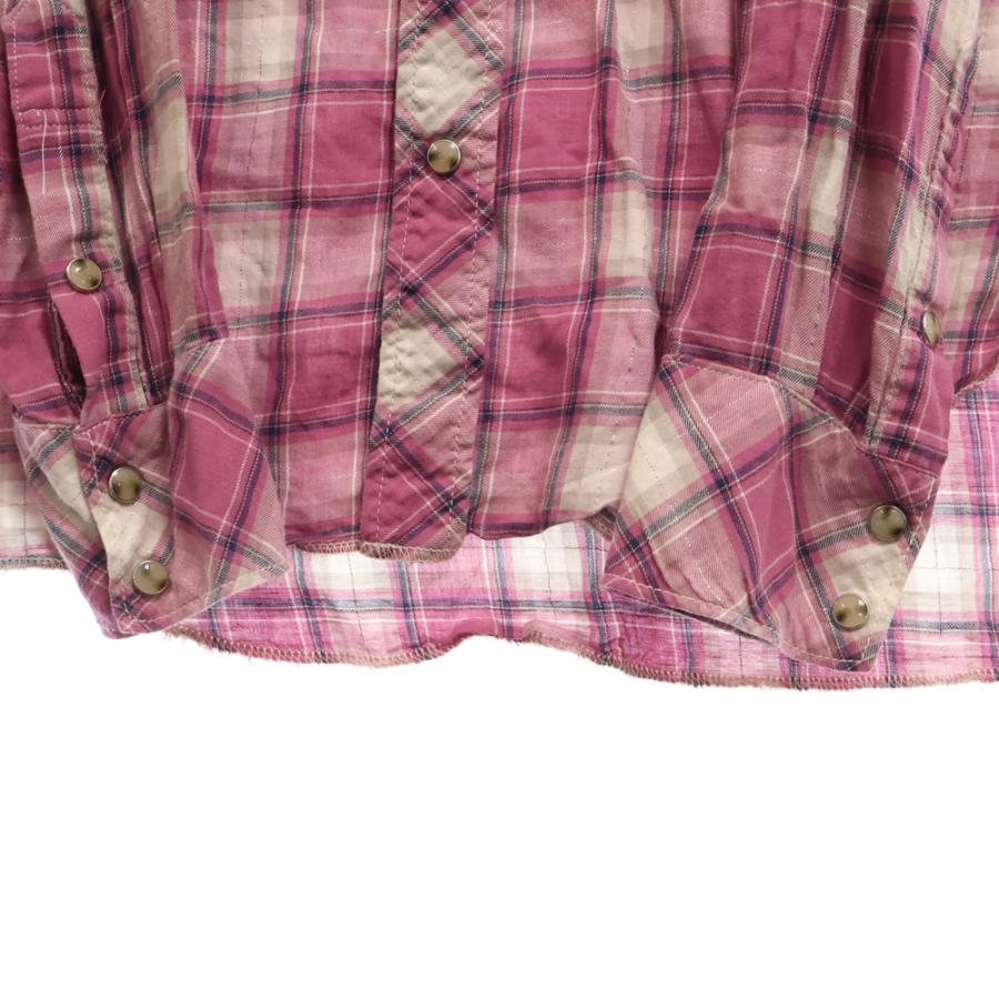 HYSTERIC GLAMOUR（ヒステリックグラマー） チェック ウエスタン 長袖