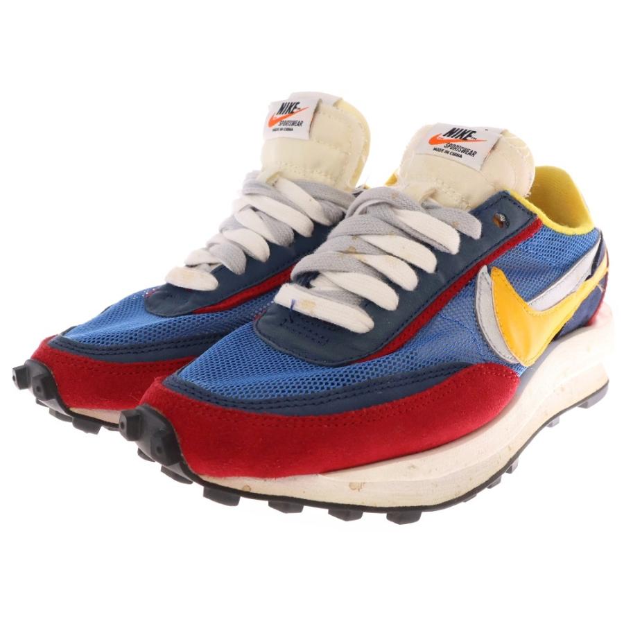 ナイキ×サカイ NIKE×sacai LDV Waffle BV0073-400 ブルーxレッド 