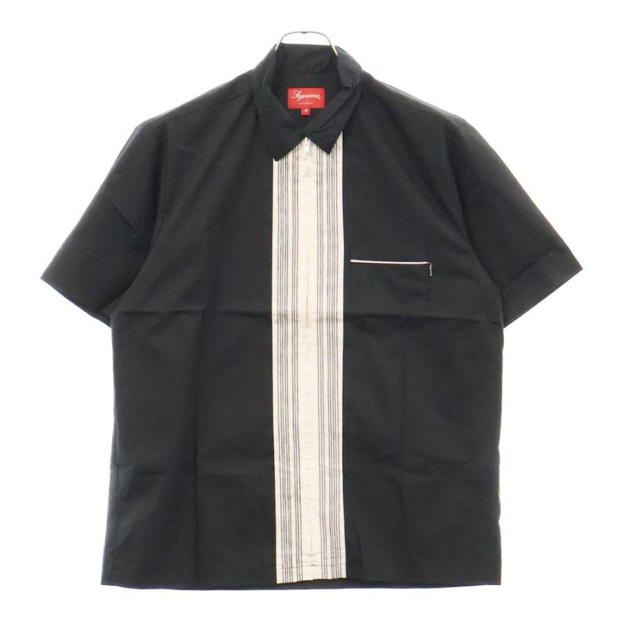 Supreme（シュプリーム） 20SS Bowling Zip S/S Shirt チェーン刺繍