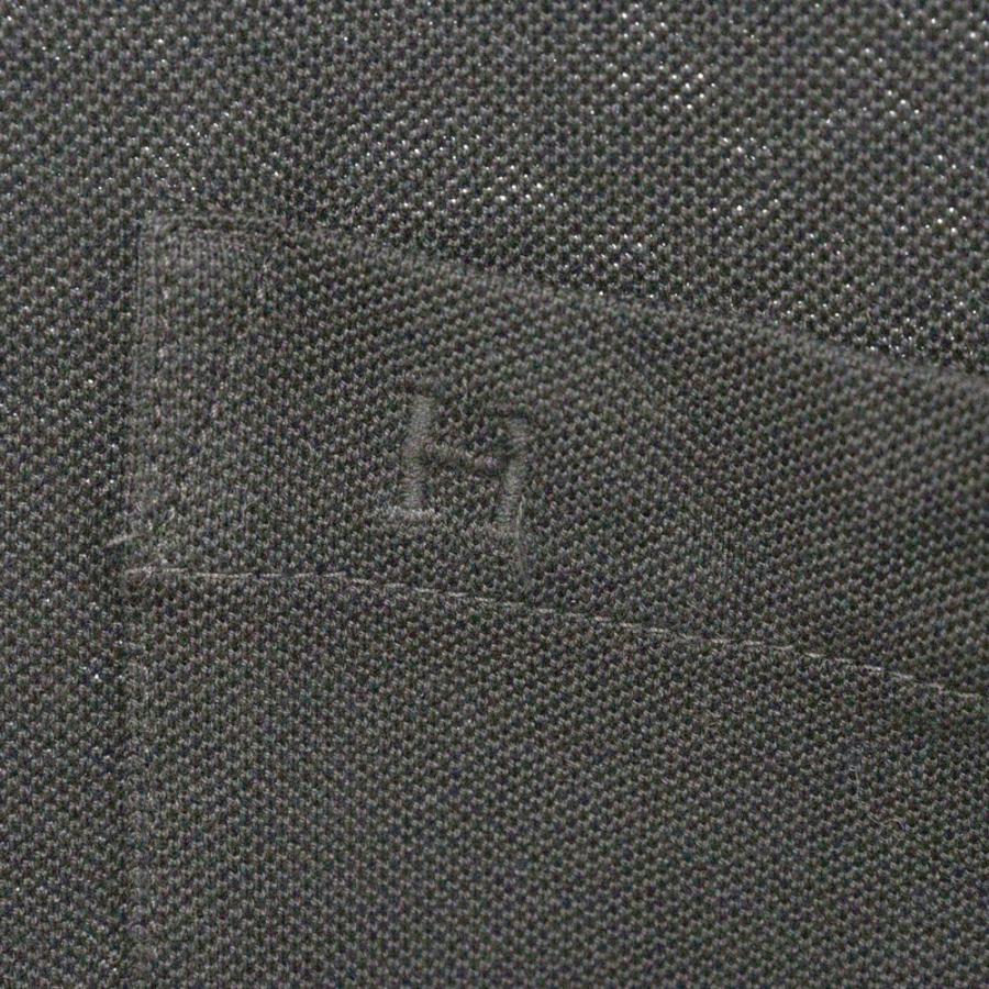 HERMES エルメス H刺繍 ポケット付き コットン クルーネック 半袖T  