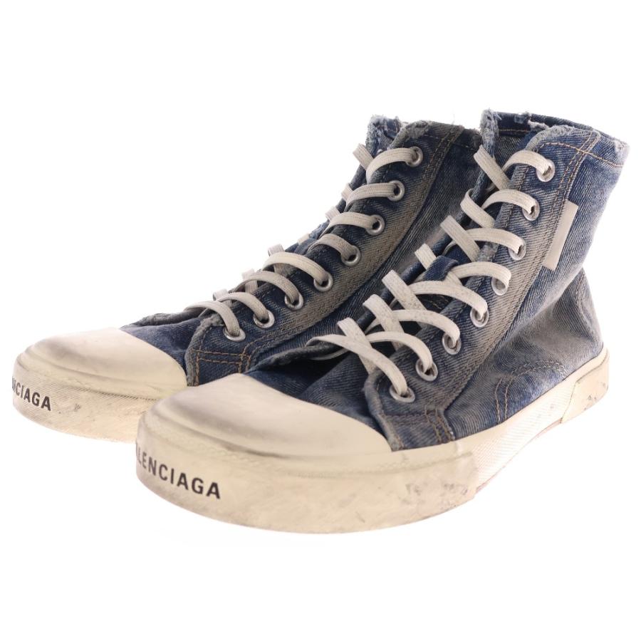 BALENCIAGA バレンシアガ PARIS HIGH TOP ヴィンテージ加工 ハイカット 