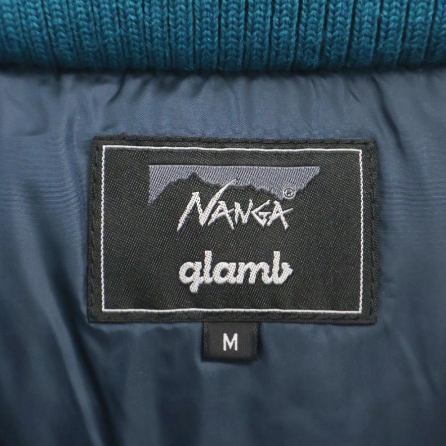 NANGA ナンガ ×glamb グラム セルシウスダウンジャケット ブルー  