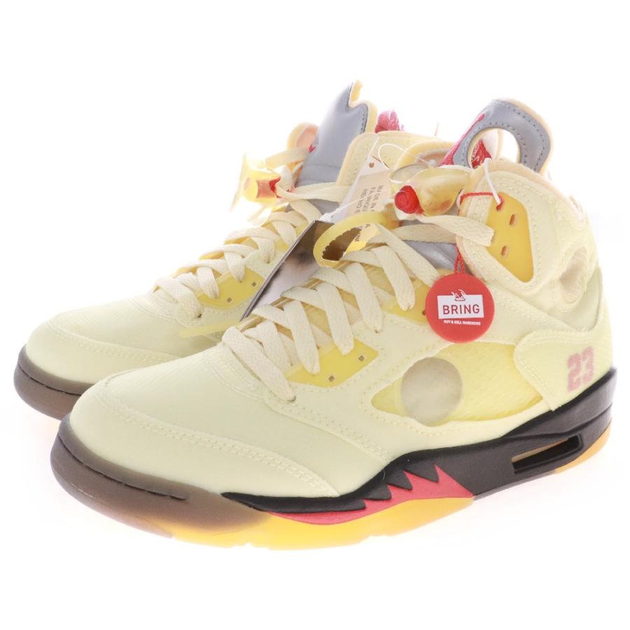 NIKE（ナイキ） ×OFF-WHITE AIR JORDAN 5 オフホワイト エアジョーダン