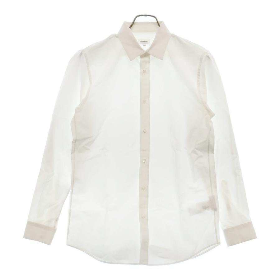 JIL SANDER ジルサンダー コットン長袖シャツ ロングスリーブシャツ 