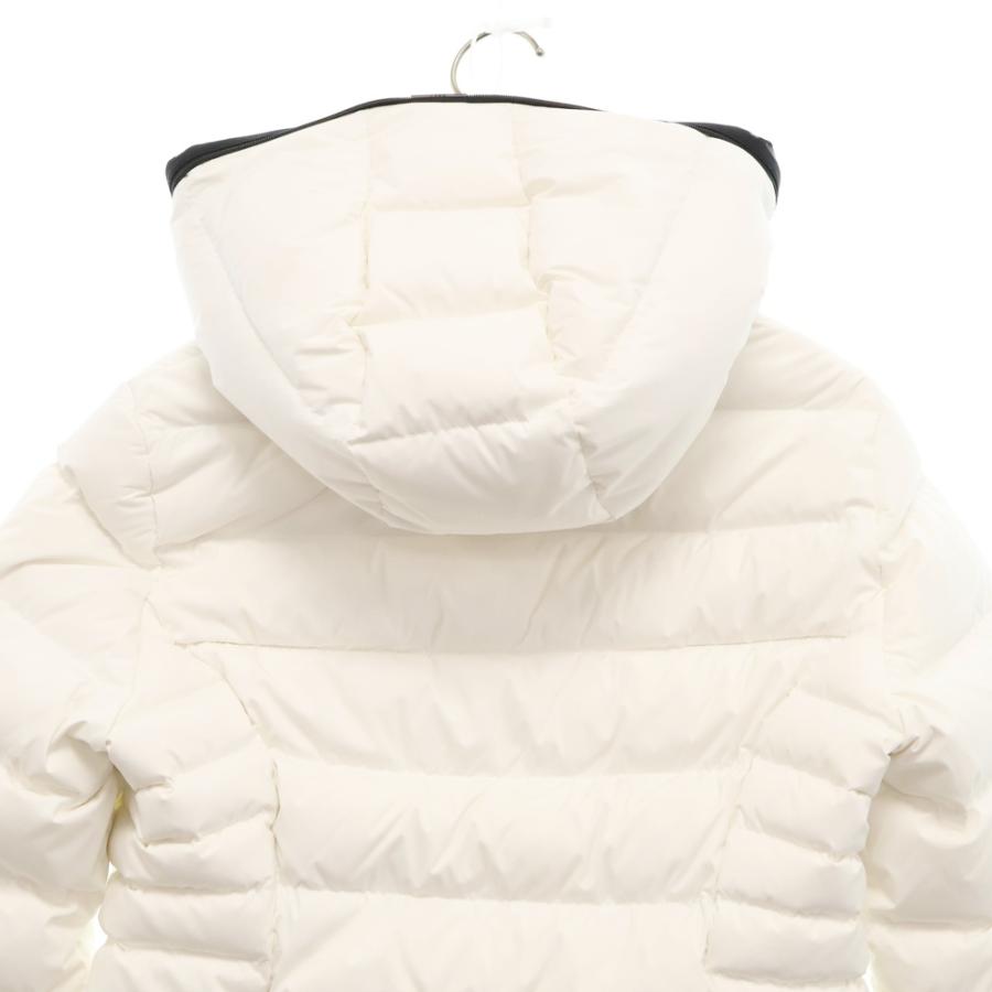 モンクレール 23AW HERBE GIUBBOTTO エルブ ショート ナイロン ダウンジャケット ホワイト/ブラック I20931A00197 【PUBLUX】 53132