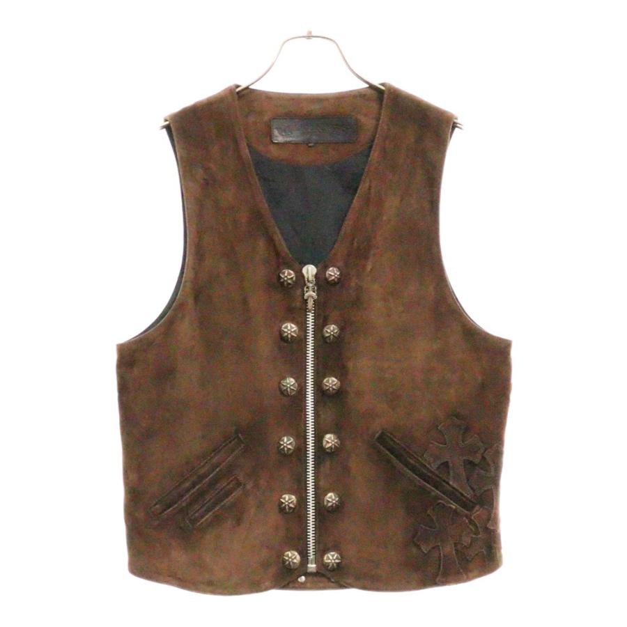 CHROME HEARTS クロムハーツ 12B L LNG BCK SUEDE 12 スター CHROME HEARTS クロムハーツ 12B L LNG BCK SUEDE 12 スター