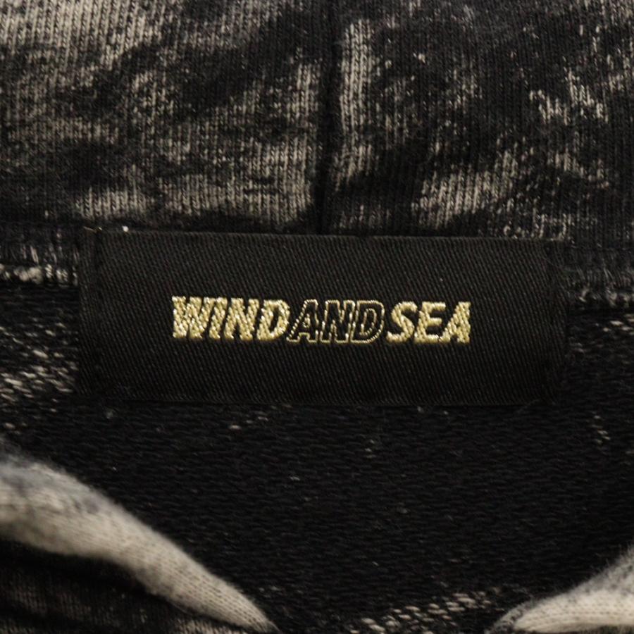 WIND AND SEA ウィンダンシー 24SS SEA HIGH SULFER ZIP-UP SWEATSHIRT シーハイサルファー ジップアップ スウェット パーカー グレー WDS-O-SIG-24-Q4-CS-01 WIND AND SEA（ウィンダンシー） 24SS SEA HIGH SULFER ZIP-UP