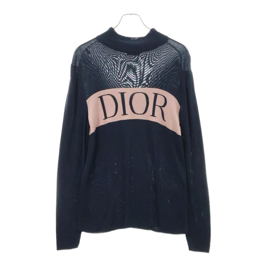 DIOR ディオール 19AW フロント カシミヤロゴ ハイネック レーヨン 
