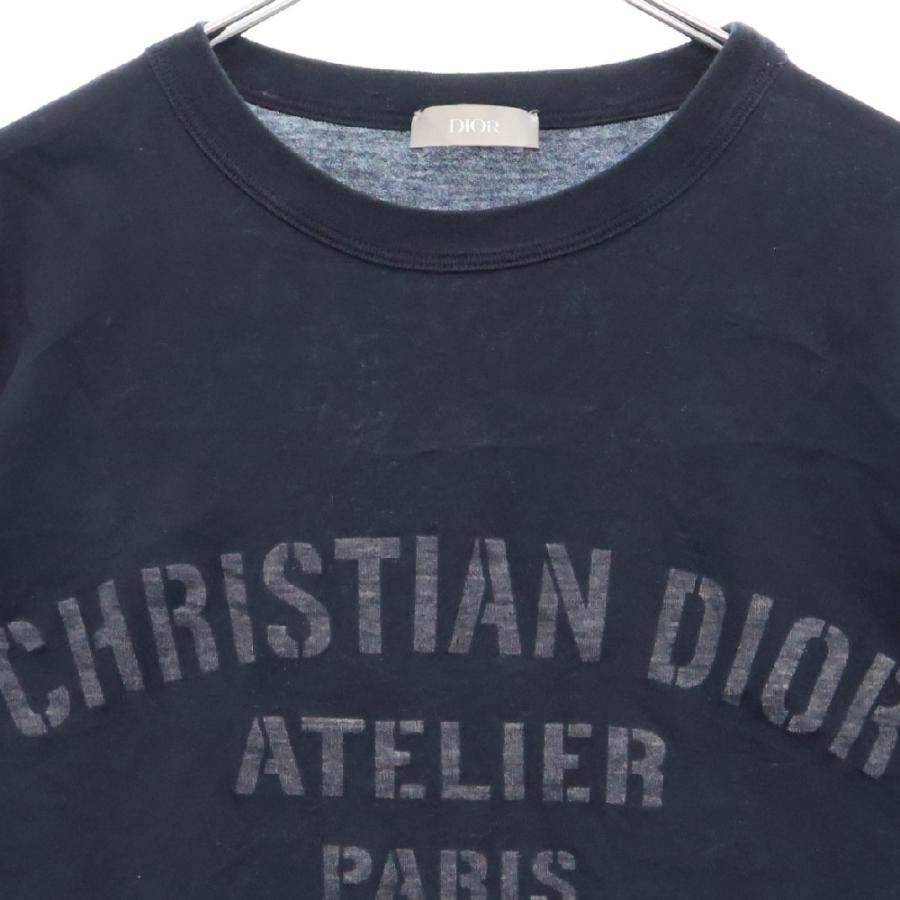 DIOR ディオール アトリエロゴプリント クルーネック 半袖T DIOR ディオール アトリエロゴプリント クルーネック 半袖T