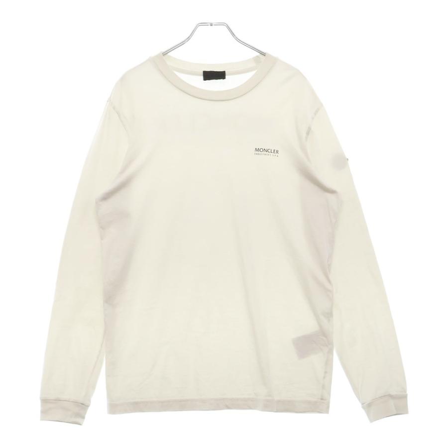 MONCLER モンクレール 24SS ロゴプリント クルーネック ロングスリーブ 