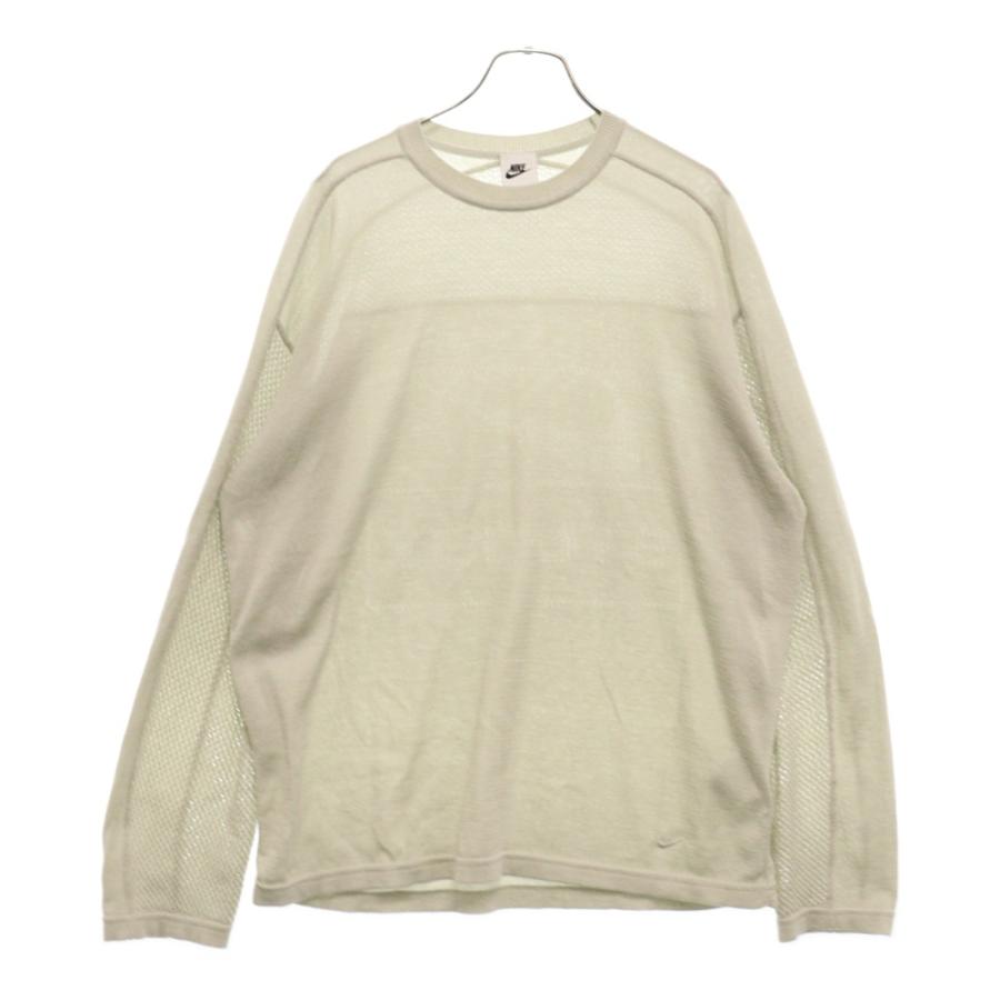NIKE ナイキ ×STUSSY U NRG LS Knit Jersey ステューシー バックロゴ 