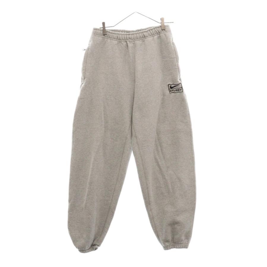 NIKE ナイキ ×STUSSY Fleece Pants ステューシー ダブルネーム ロゴ