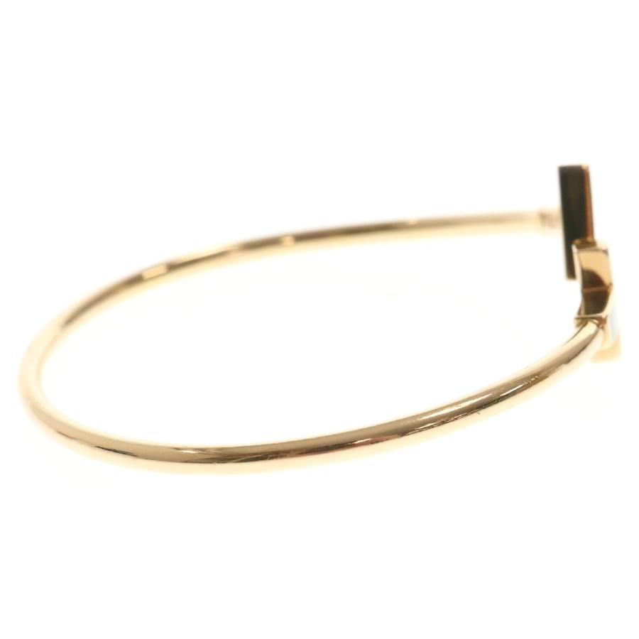 ティファニー　Tバングル　マザーオブパール　未使用 TIFFANY&Co. /新品同様 TIFFANY＆Co. ティファニー 750 7.4g D0