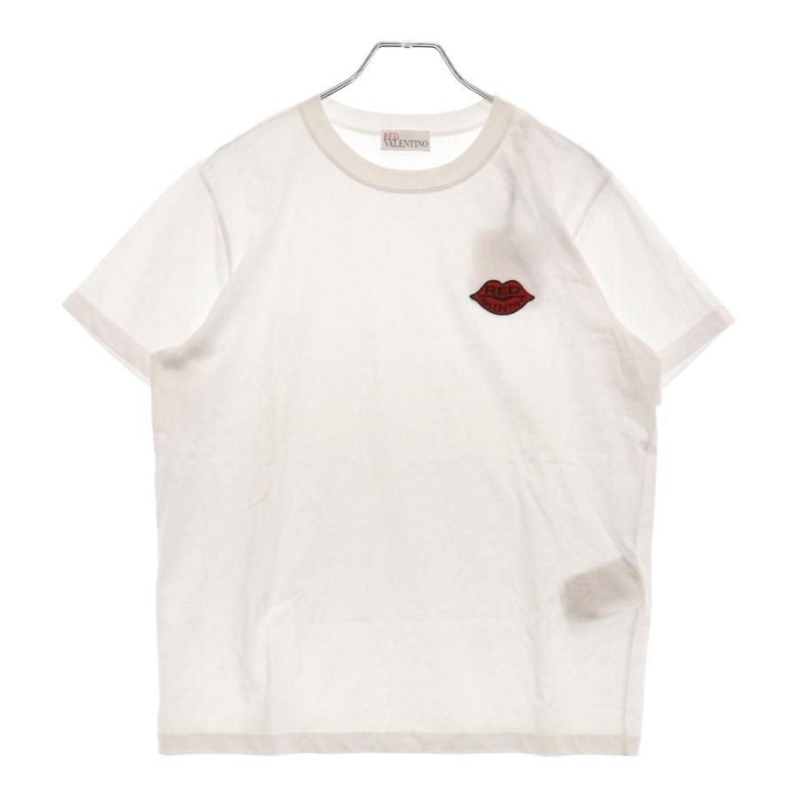 RED VALENTINO レッド ヴァレンティノ Rip Patch Tee リップ RED VALENTINO レッド ヴァレンティノ Rip Patch Tee リップ