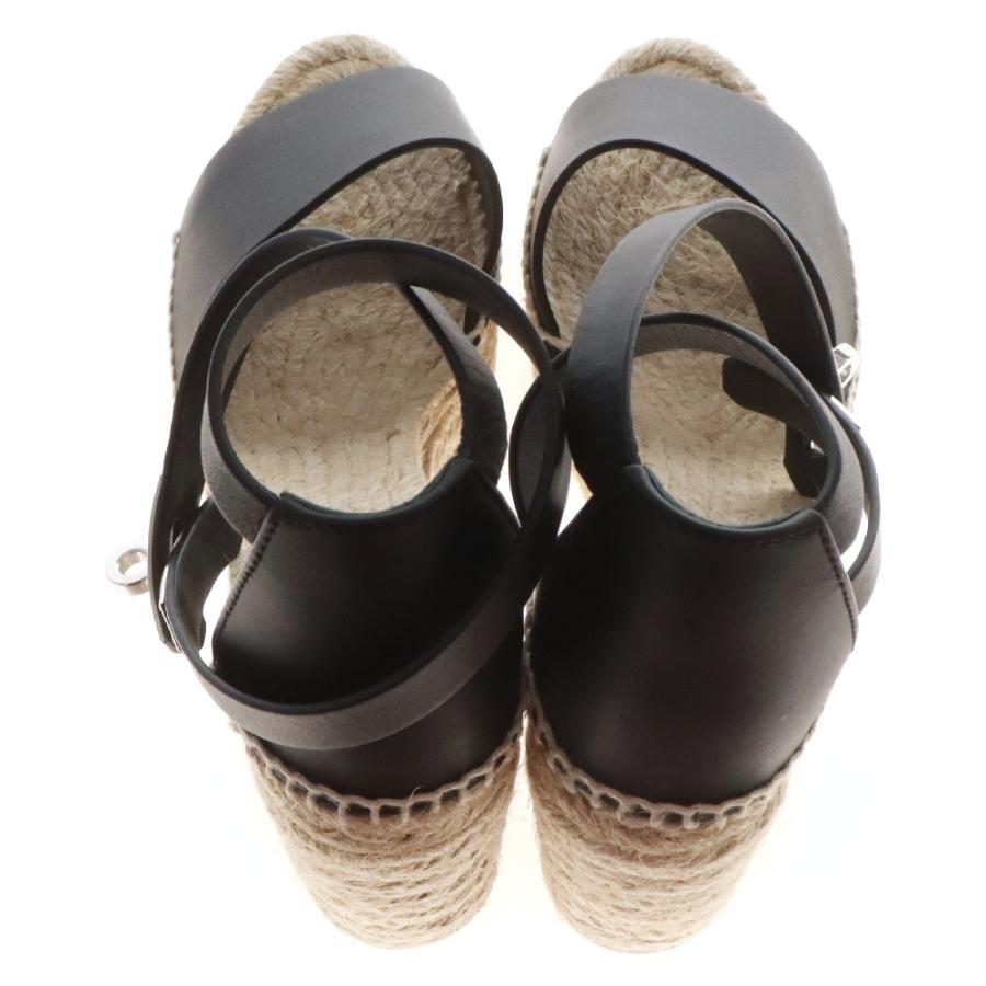 エルメス　ティヴォリ　厚底サンダル　ヒール 美品】エルメス ティヴォリ ケリー サンダル ウェッジソール 厚底