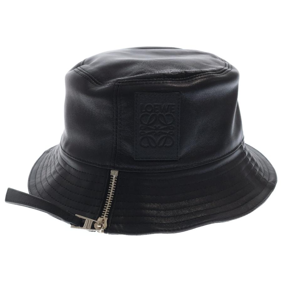 LOEWE（ロエベ） アナグラム ロゴパッチ ジップ レザー