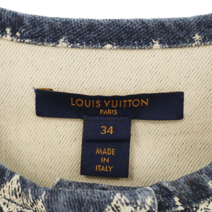 LOUIS VUITTON ルイヴィトン 19AW ノーカラー デニムトラッカー LOUIS VUITTON ルイヴィトン 19AW ノーカラー デニムトラッカー