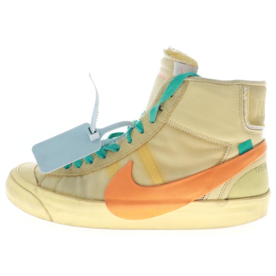 NIKE ナイキ ×オフホワイト BLAZER ブレーザー ハロウィンイヴ ミッド 