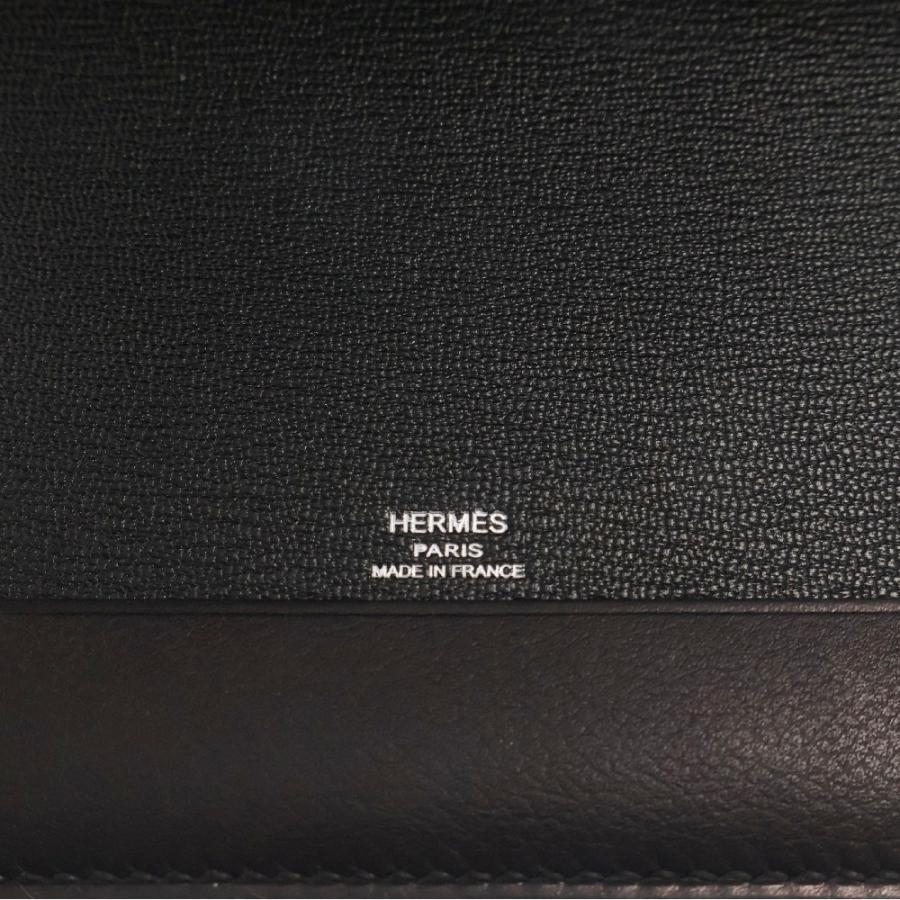 HERMES エルメス ステーション iPad レザー ケース ノワール