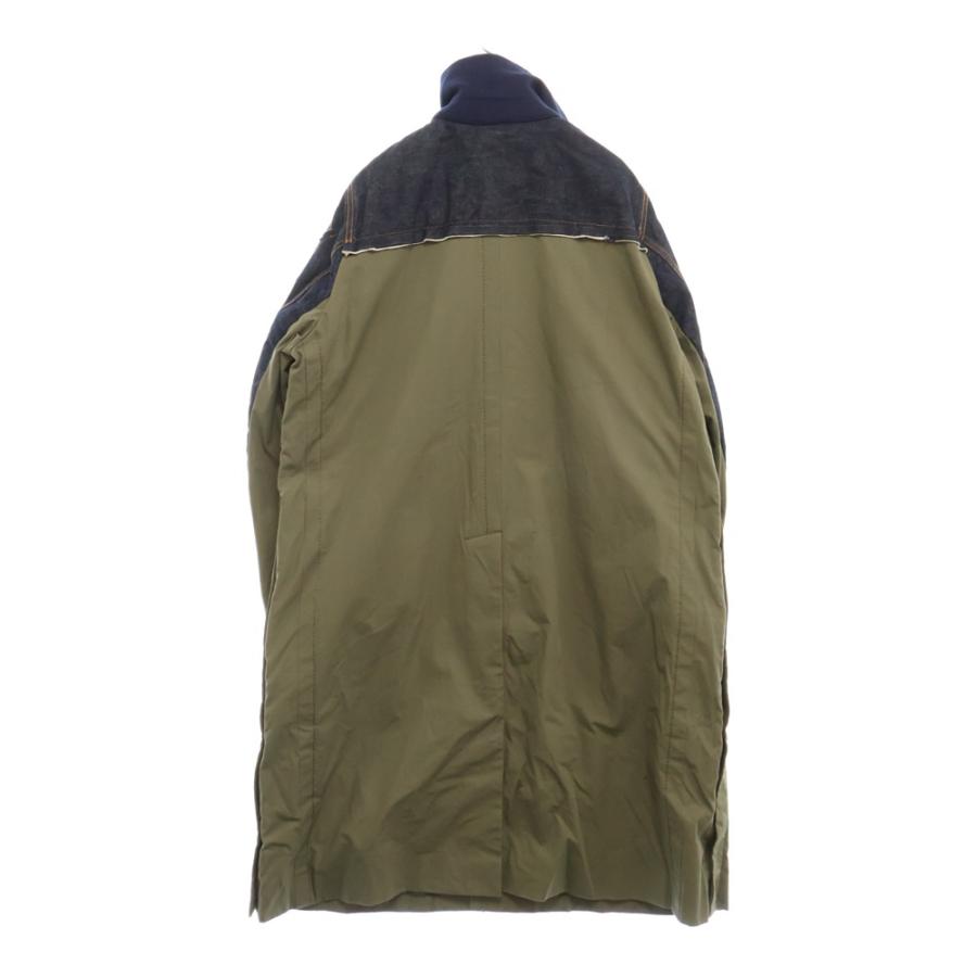 【美品】20AW sacai デニムドッキングコート sacai Sacai サカイ 【SAMPLE】 20AW 再構築 デニム ミリタリー