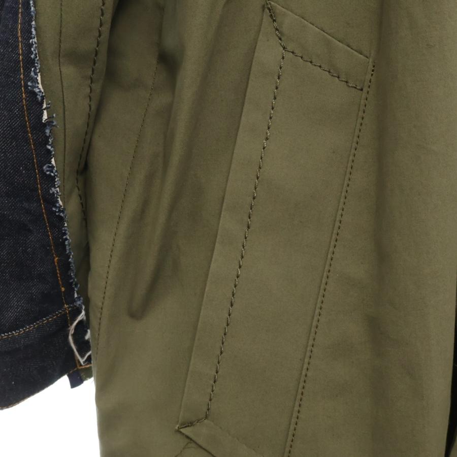 sacai Sacai サカイ 【SAMPLE】 20AW 再構築 デニム ミリタリー