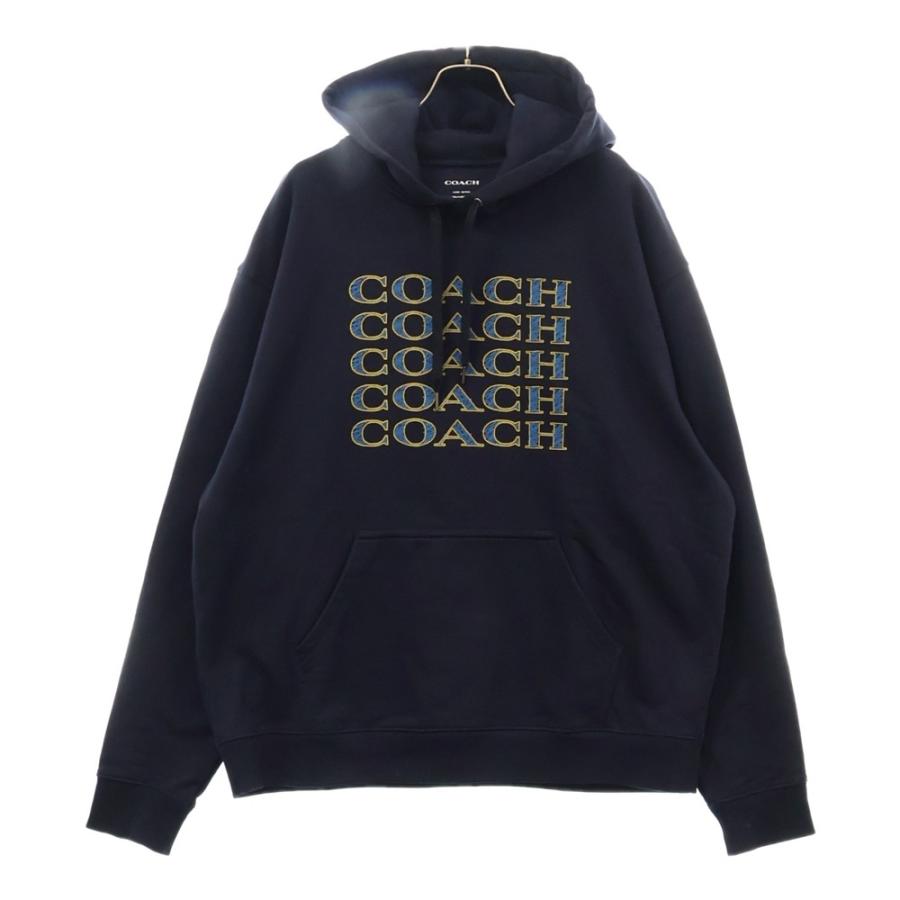 COACH（コーチ） シグネチャー スタック ロゴプリント スウェット プル