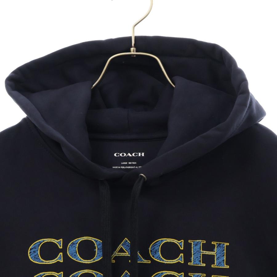 COACH（コーチ） シグネチャー スタック ロゴプリント スウェット プル 