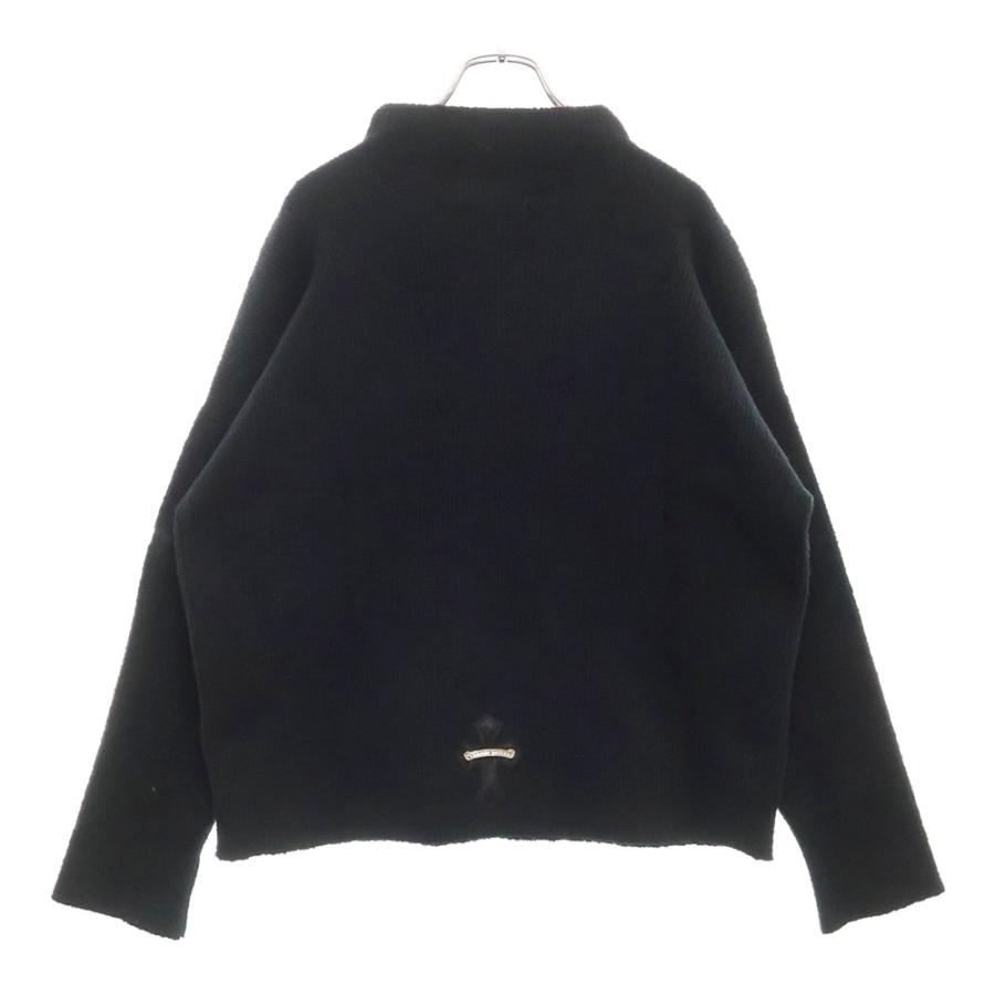 クロムハーツ 袖クロスパッチ付きタートルネックニット レディース XS Chrome Hearts - クロムハーツ クロスパッチカシミアタートルネック