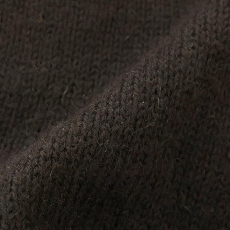 COMOLI（コモリ） 21AW ブラックアルパカ クルーネックニットセーター