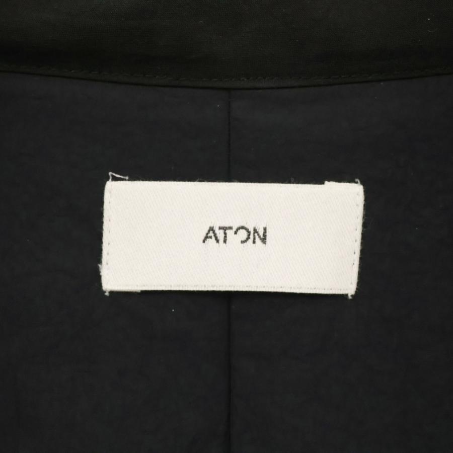 ATON（エイトン） TECHNO COTTON PADDED SHORT MODS COAT ナイロン