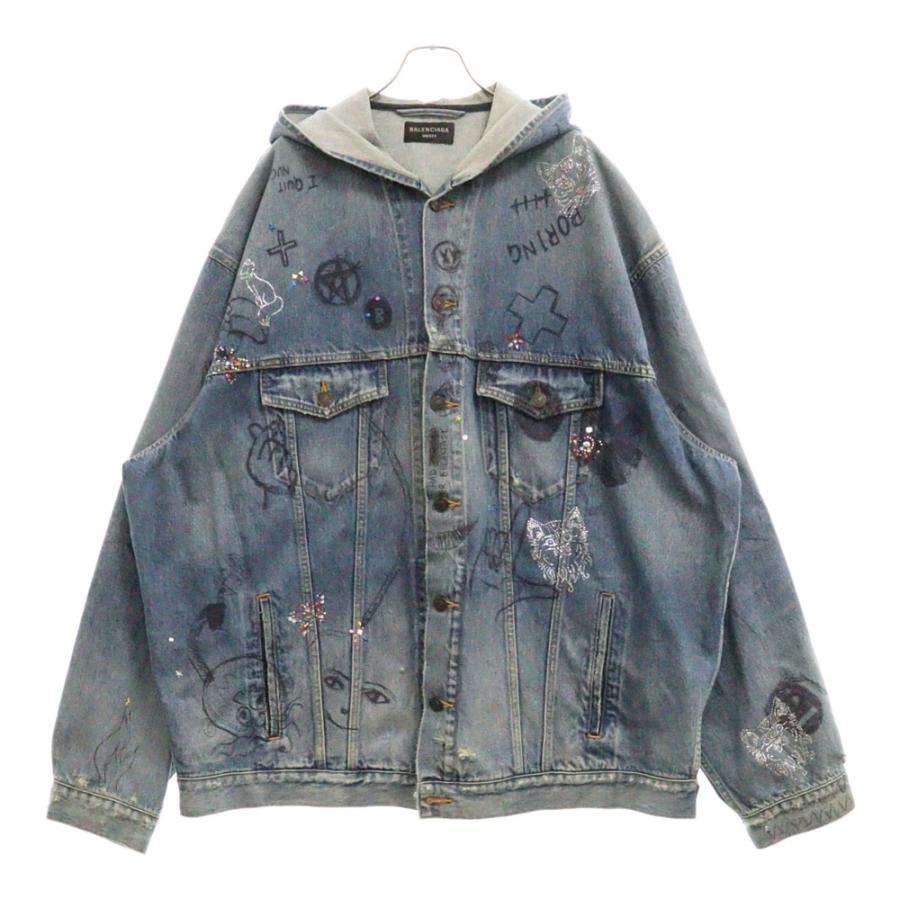 BALENCIAGA（バレンシアガ） 22AW グラフィティオーバーサイズフー